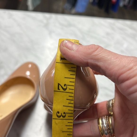 Christian Louboutin Simple Pump 70 in Patent Nude 6248 Size 39.5 - Picture 13 of 14
